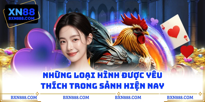 Những loại hình được yêu thích trong sảnh hiện nay